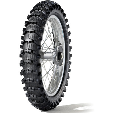 Літні мотошини 90/100 R14 49M Dunlop Geomax MX12