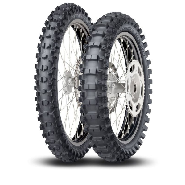 Літні мотошини 100/90 R19 57M Dunlop Geomax MX34