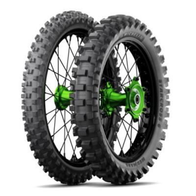 Літні мотошини 90/100 R21 57M Michelin Starcross 6 Hard
