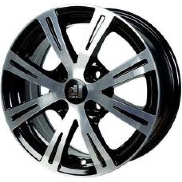 Автодиск R16 4X100 ET38 7,0J h72,6 DJ 427 black diamond