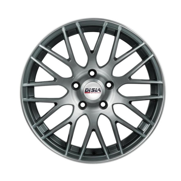 Автодиск R17 5X114,3 ET42 7,5J h67,1 Disla Bayern 715 GMD (Gun Metal Diamond)