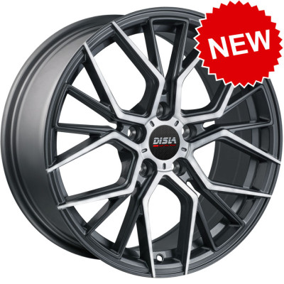 Автодиск R16 5X114,3 ET45 7,0J h67,1 Disla Crystal 627 GMD