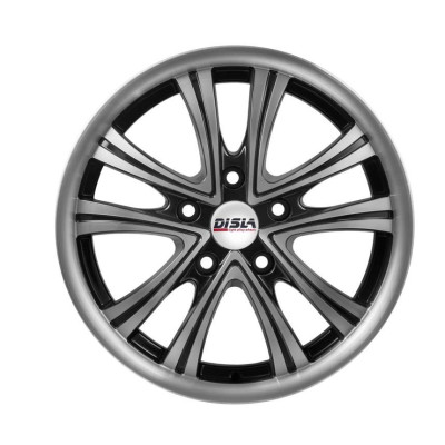 Автодиск R16 5X112 ET38 7,0J h66,6 Disla Evolution 608 BD (Black Diamond)