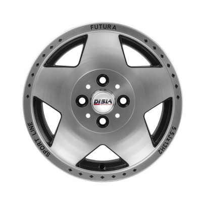 Автодиск R13 4X098 ET5 5,5J h58,6 Disla Futura 312 BD (BlackDiamond)