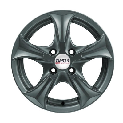 Автодиск R14 5X100 ET37 6,0J h57,1 Disla Luxury 406 GM (Gun Metal)