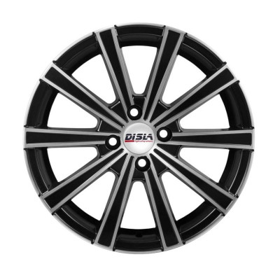 Автодиск R15 4X098 ET38 6,5J h67,1 Disla Mirage 510 BD (Black Diamond)