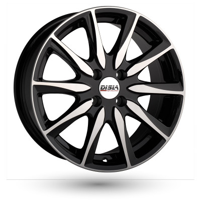 Автодиск R17 5X112 ET40 7,5J h57,1 Disla Raptor 702 BD (Black Diamond)