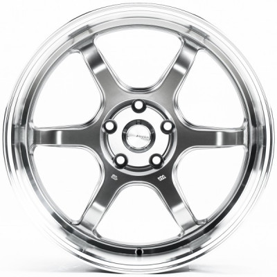 Автодиск R18 5X120 ET35 8,0J h72,56 Flow Forming FF006 Hyper Black Machined Lip