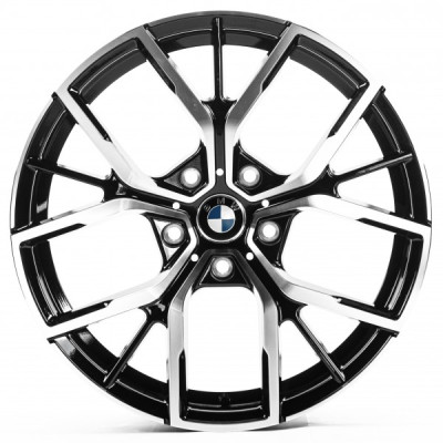 Автодиск R18 5X120 ET30 8,0J h72,56 Flow Forming FF1511 Black Machined Face
