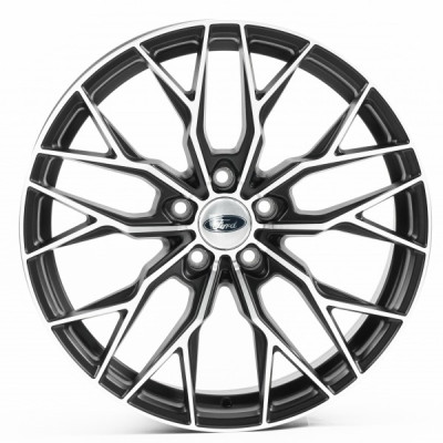 Автодиск R19 5X114,3 ET35 9,5J h70,5 Flow Forming FF266 Satin Black Machined Face