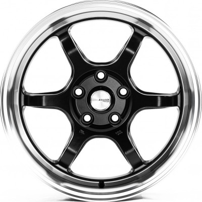 Автодиск R18 5X113,1 ET35 8,5J h73,1 Flow Forming FF6007 Black Machined Lip Milling