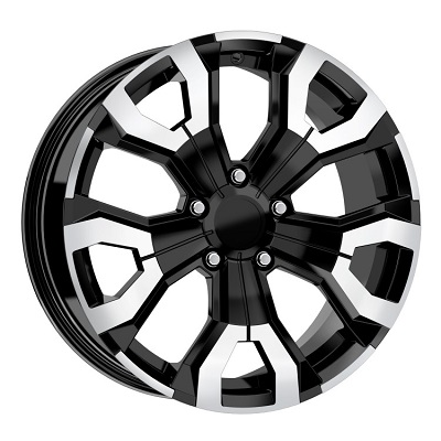 Автодиск R17 5X114,3 ET35 7,0J h66,1 KM DY1887 B/D