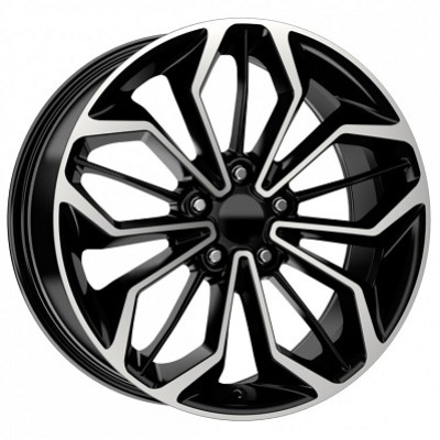 Автодиск R18 5X108 ET40 8,0J h63,4 KM DY398 B/D