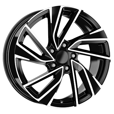 Автодиск R16 5X112 ET40 7,0J h57,1 KM DY726 B/D