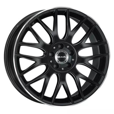Автодиск R18 5X112 ET33 8,0J h66,6 Mak Arrow Black Mirror