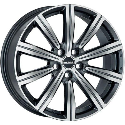 Автодиск R19 5X108 ET45 8,5J h63,4 Mak Birmingam Gloss Black