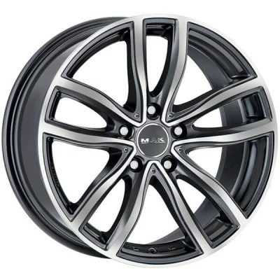 Автодиск R17 5X112 ET30 8,0J h66,6 Mak Fahr Gun Metal Mirror Face
