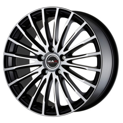 Автодиск R18 5X114,3 ET40 8,0J h76,0 Mak Fatale Ice Black