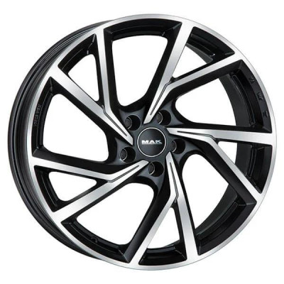 Автодиск R17 5X112 ET46 7,5J h57,1 Mak Kassel Gloss Black