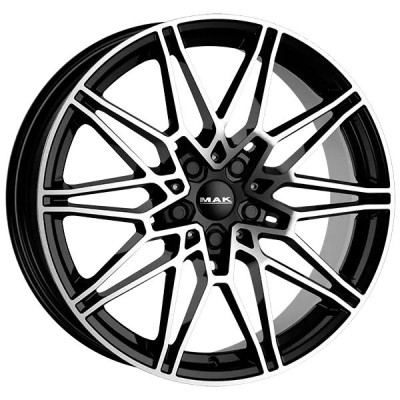 Автодиск R18 5X112 ET29 8,0J h66,6 Mak Koenig Gloss Black