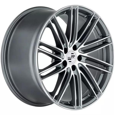 Автодиск R21 5X130 ET58 11,5J h71,6 Mak Leipzig-D Gloss Black