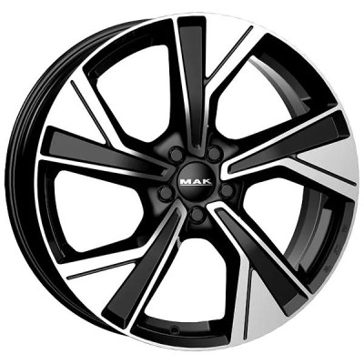 Автодиск R18 5X108 ET42 8,0J h63,4 Mak Malmoe Black Mirror