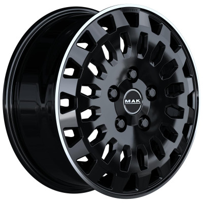 Автодиск R16 5X130 ET65 6,5J h78,1 Mak Overland Matt Black