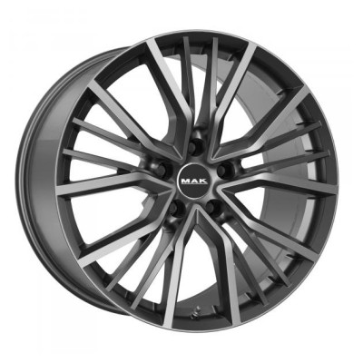 Автодиск R17 5X112 ET39 7,5J h57,1 Mak Union Gun Metal Mirror Face