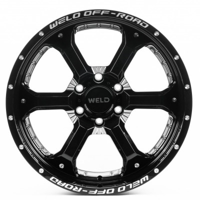 Автодиск R20 6X135 ET-12 10,0J h87,1 OffRoadWheels OW1 Gloss Black Milling