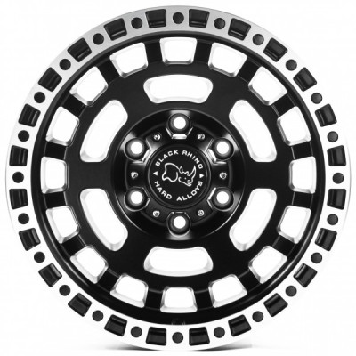 Автодиск R17 6X139,7 ET0 8,5J h110 OffRoadWheels OW1697 Matt Black Lip Polish