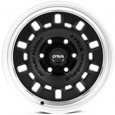 Автодиск R17 6X139,7 ET0 8,5J h110,0 OffRoadWheels OW1712 Matt Black Lip Polish