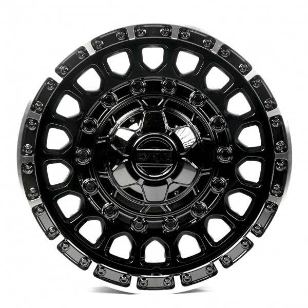 Автодиск R17 6X139,7 ET5 8,5J h110,0 OffRoadWheels OW1908-9 Black Lip Machine