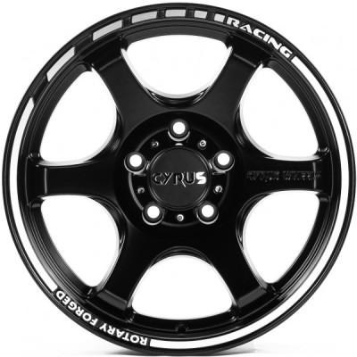 Автодиск R17 5X127 ET0 8,5J h71,5 OffRoadWheels OW2805 Matt Black Lip Machined