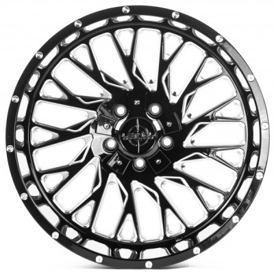 Автодиск R20 10X127/139,7 ET-12 10,0J h87,1 OffRoadWheels OW744 Machined Black