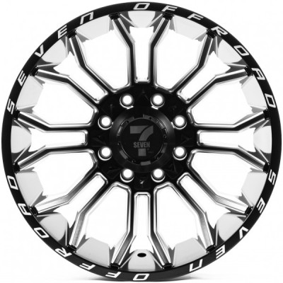 Автодиск R20 12X165/170 ET-44 12,0J h125 OffRoadWheels OW8131 Matt Black Milling Автодиск R20 12X165/170 ET-44 12,0J h125 OffRoadWheels OW8131 Matt Black Milling