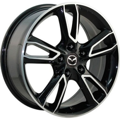 Автодиск R17 5X114,3 ET50 7,0J h67,1 Replay MZ73 BKF Wheel LA