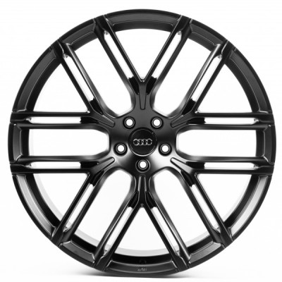 Автодиск R23 5X112 ET18 10,5J h66,45 Replica A002 Satin Black Forged