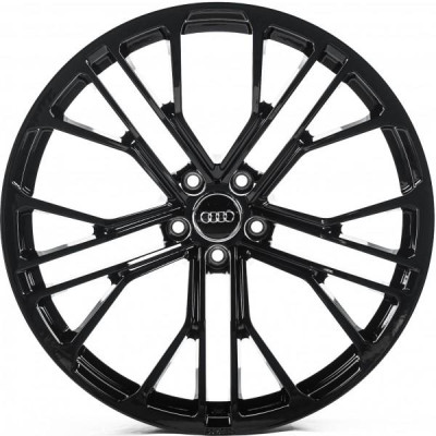 Автодиск R22 5X112 ET26 10,0J h66,5 Replica A004 Gloss Black