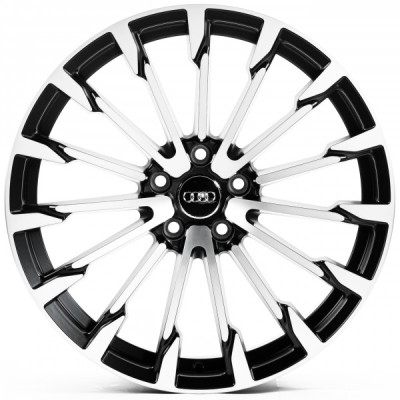 Автодиск R19 5X112 ET39 8,5J h66,45 Replica A0351 Satin Black Machined Face