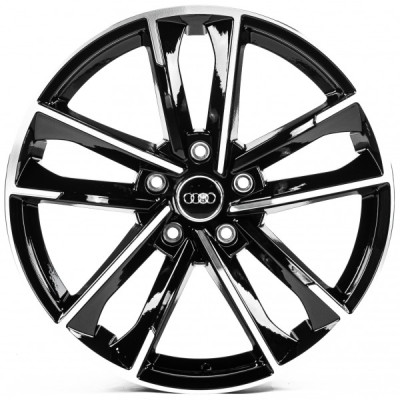 Автодиск R20 5X130 ET59 9,0J h71,5 Replica A1065 Gloss Black Machined Face