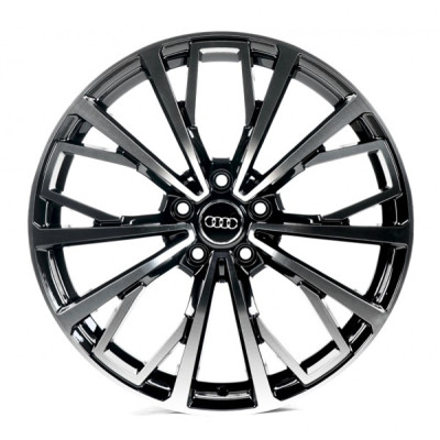 Автодиск R19 5X112 ET45 8,5J h66,45 Replica A1453 Gloss Black Machined Face