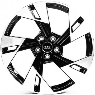 Автодиск R19 5X112 ET45 8,0J h57,1 Replica A19046 Gloss Black Machined Face