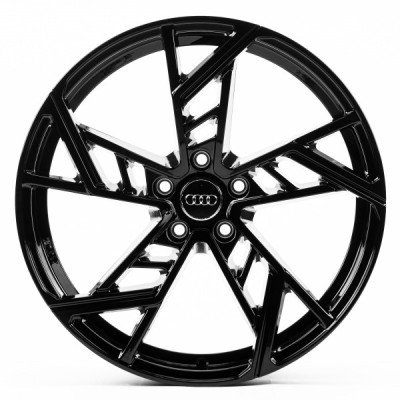 Автодиск R19 5X112 ET35 8,5J h66,45 Replica A3207 Gloss Black Machined Face