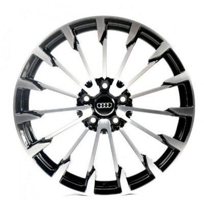 Автодиск R19 5X112 ET40 8,5J h66,45 Replica A351 Gloss Black Machined Face