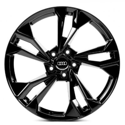 Автодиск R19 5X112 ET39 8,5J h66,45 Replica A5493 Gloss Black Machined Face