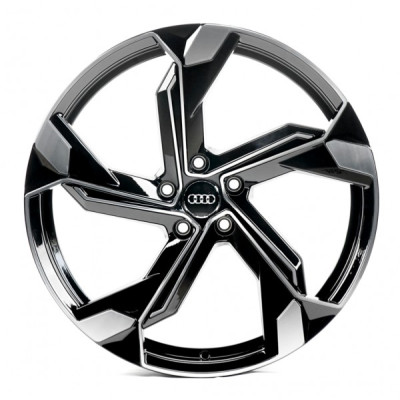 Автодиск R20 5X112 ET20 9,0J h66,45 Replica A5633 Gloss Black Machined Face