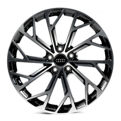 Автодиск R19 5X112 ET35 8,5J h66,45 Replica A960 Black Machined Face