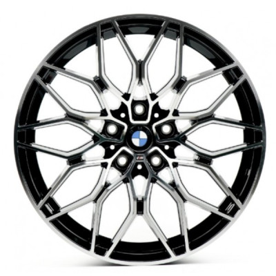 Автодиск R20 5X120 ET40 9,5J h72,6 Replica B0292 Black Machined Face