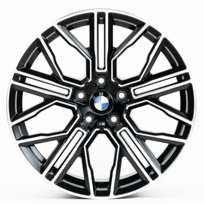 Автодиск R19 5X120 ET40 9,5J h72,6 Replica B0312 Satin Black Machined Face