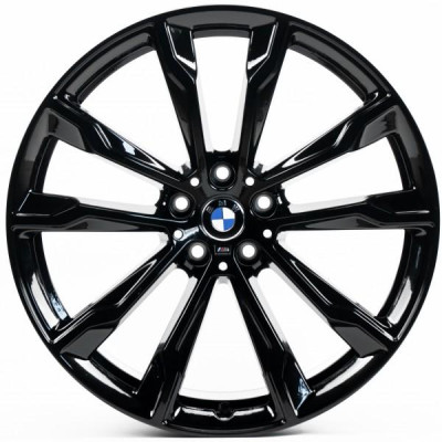Автодиск R20 5X112 ET27 8,0J h66,5 Replica B20362 Gloss Black
